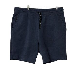 GAP Athletic Shorts Blue Size XL Zipper Pocket Drawstring
